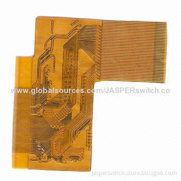 Double-sided Flexible PCBs with Immersion Gold, 1oz Copper